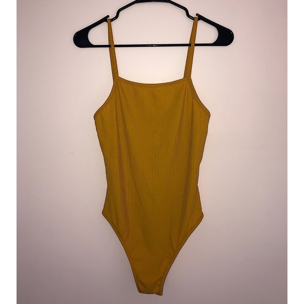 Mustard Yellow Bodysuit
